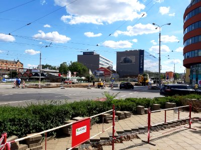 NOVÉ SADY (předělávání silnice) - Brno 20200727 155822