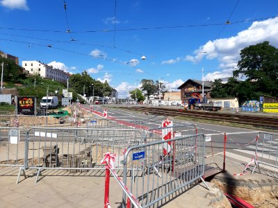 NOVÉ SADY (předělávání silnice) - Brno 20200727 155827