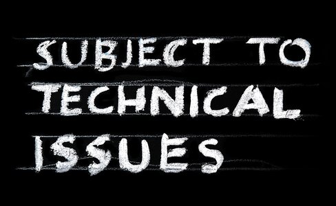 Technology error delay