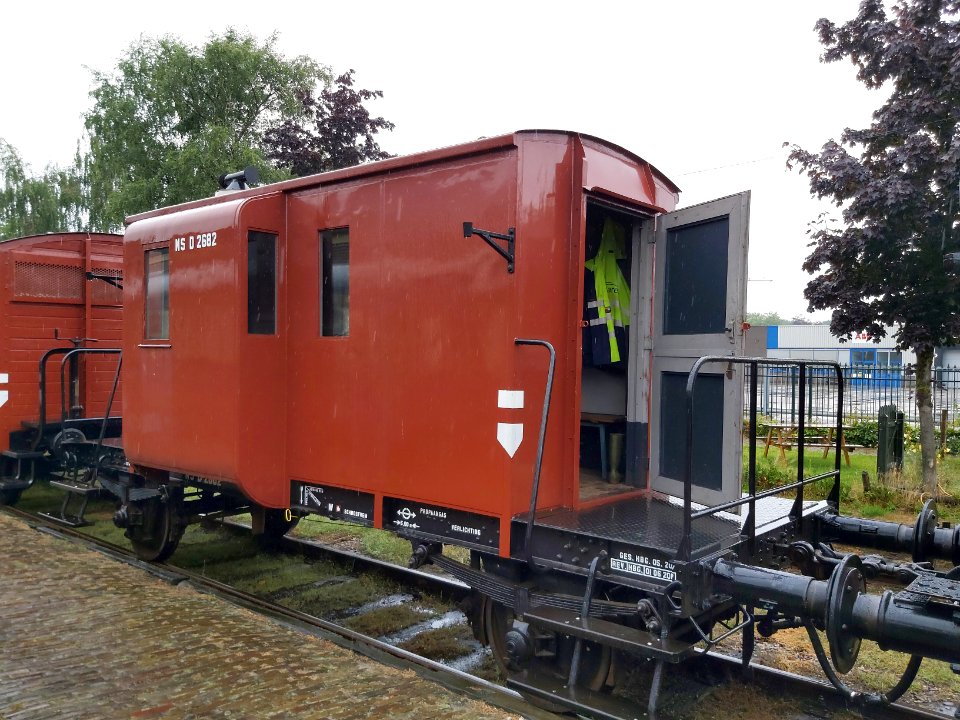 NS Dg 2682 Begeleidingsrijtuig MBS
