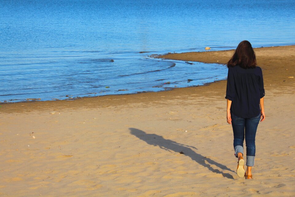 Sand travel happy photo