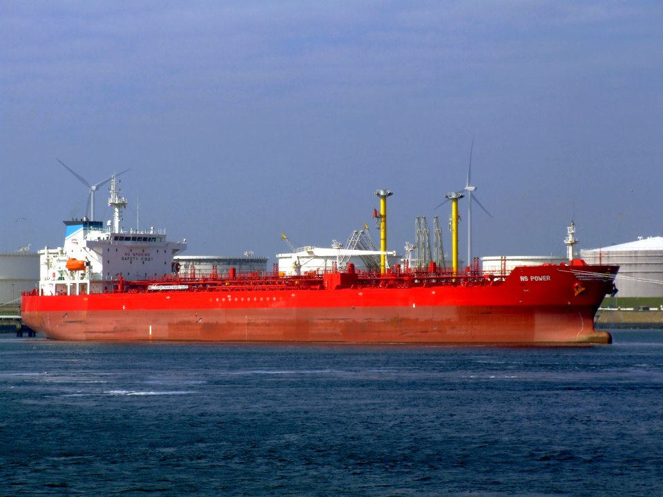 NS Power at the Calland canal, Port of Rotterdam, Holland 18-May-2007