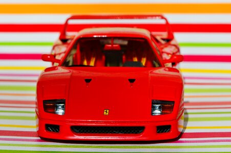 Sports car front view vehicle
