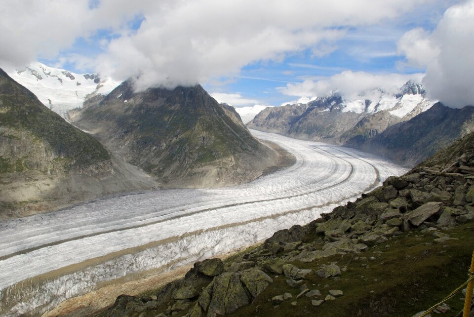 Alpine central switzerland high-altitude mountain tour