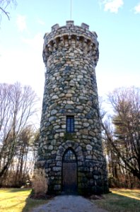Norman Tower, built 1911 - Regis College - Weston, Massachusetts - DSC09546
