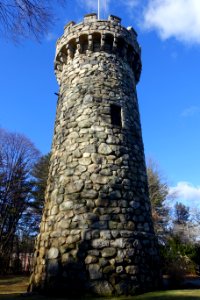 Norman Tower, built 1911 - Regis College - Weston, Massachusetts - DSC09551