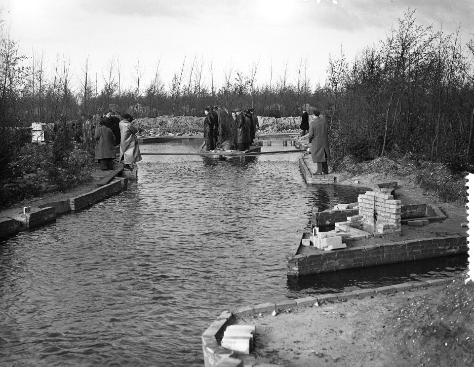 Noordoostpolder Waterloopkundig Laboratorium De Voorst diverse waterwerken, Bestanddeelnr 907-5567
