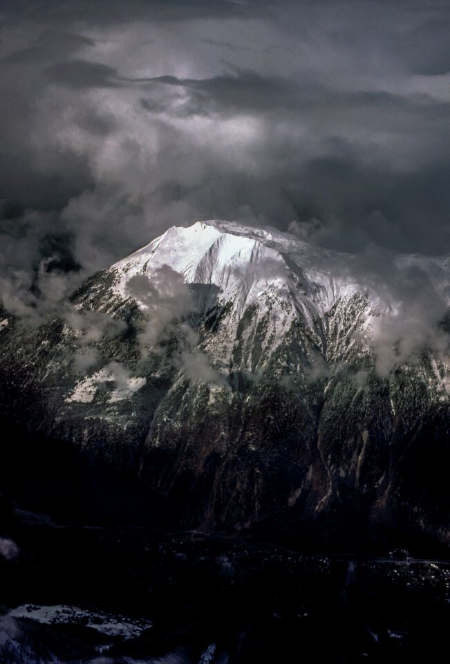 Nature sky snow photo