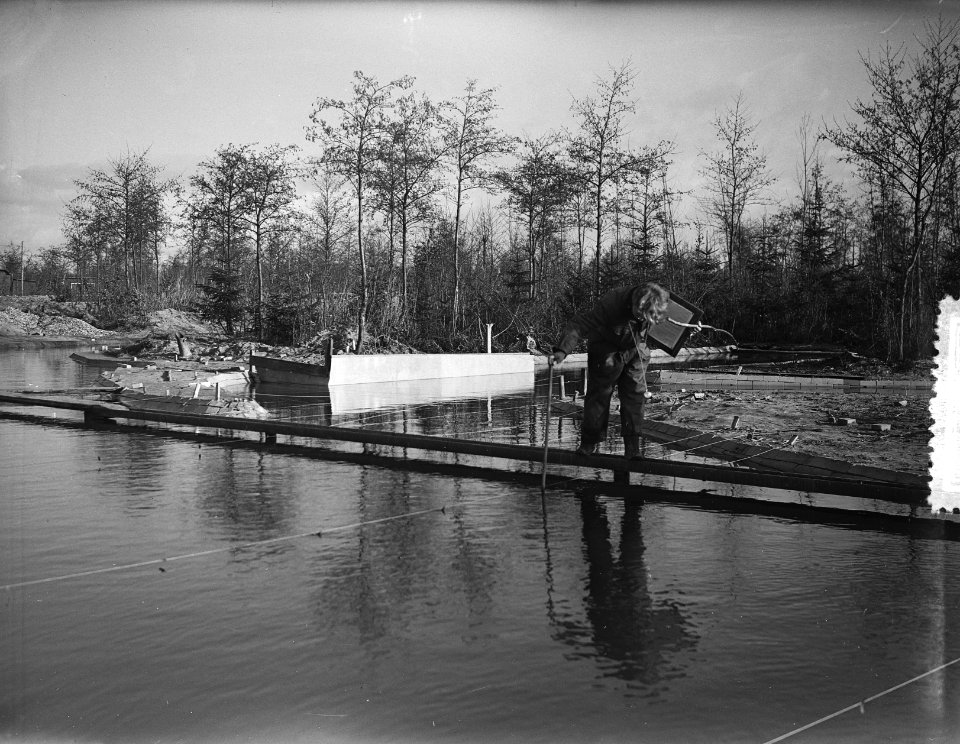 Noordoostpolder Waterloopkundig Laboratorium De Voorst diverse waterwerken, Bestanddeelnr 907-5559