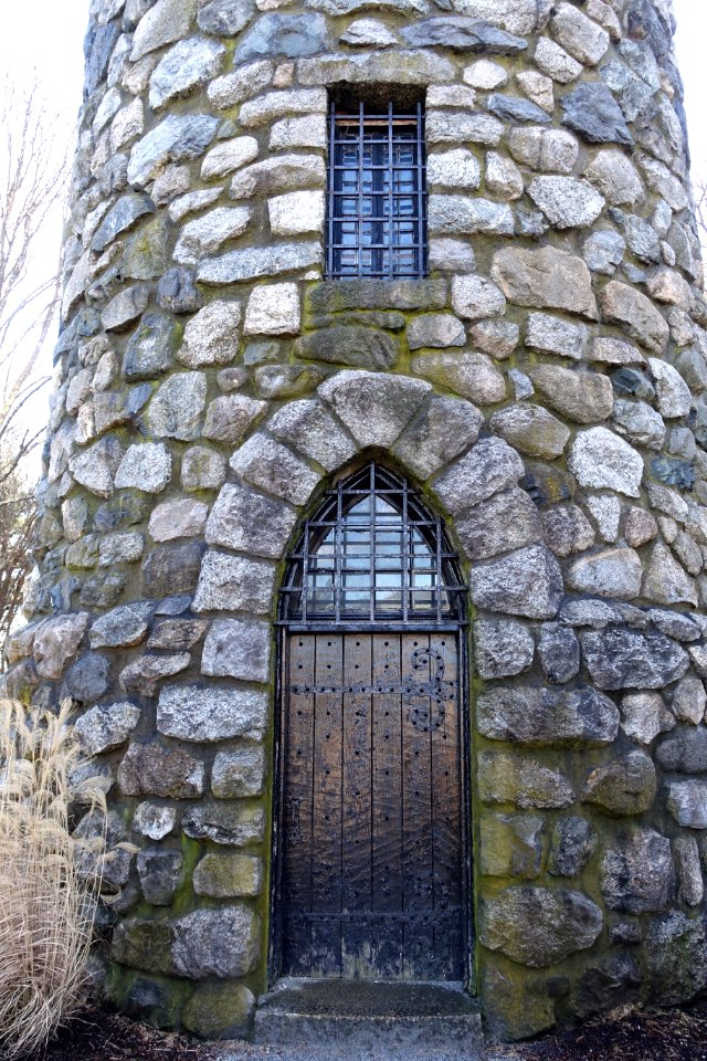 Norman Tower, built 1911 - Regis College - Weston, Massachusetts - DSC09549