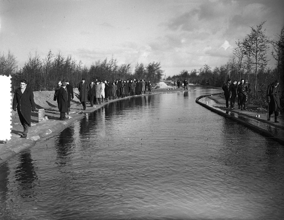 Noordoostpolder Waterloopkundig Laboratorium De Voorst diverse waterwerken, Bestanddeelnr 907-5563
