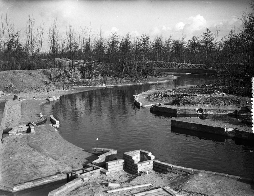 Noordoostpolder Waterloopkundig Laboratorium De Voorst diverse waterwerken, Bestanddeelnr 907-5560