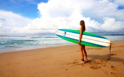 Surfer surfboard board photo