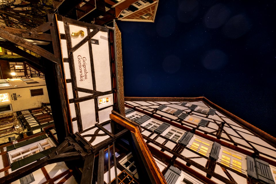 Nonnenhaus in Tübingen mit Sternenhimmel 2019