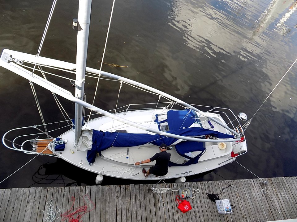 Nonsuch 22 sailboat Sweetie Pie V 3736