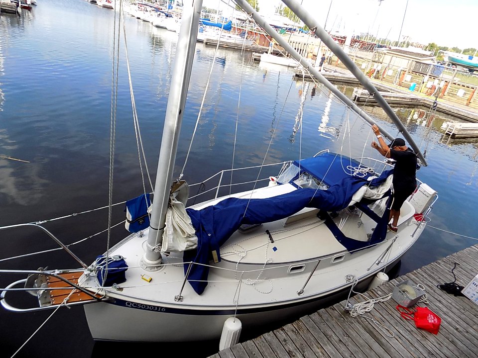 Nonsuch 22 sailboat Sweetie Pie V 3735