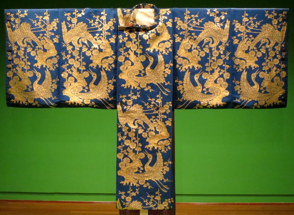 Noh robe for man's role (kariginu) from Japan, Honolulu Museum of Art 2557