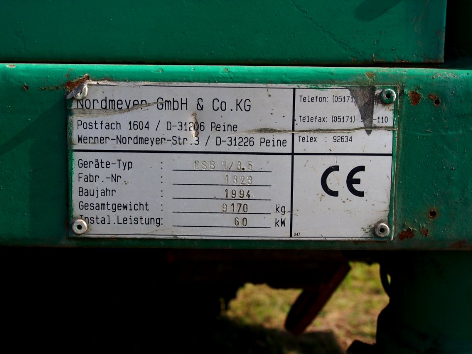 Nordmeyer DSB1, Seilwinde BW3000, Gemeente Rotterdam gemeentewerken, foto10