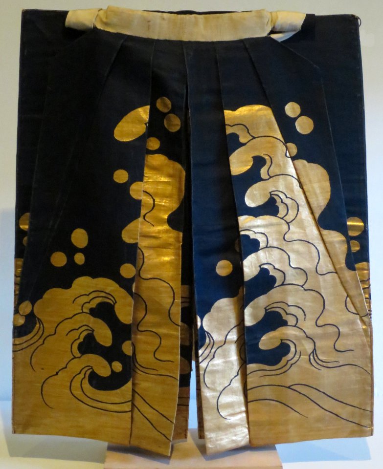 Noh theater hakama, c. 1735, Honolulu Museum of Art 423.1