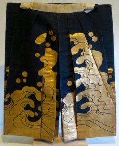 Noh theater hakama, c. 1735, Honolulu Museum of Art 423.1