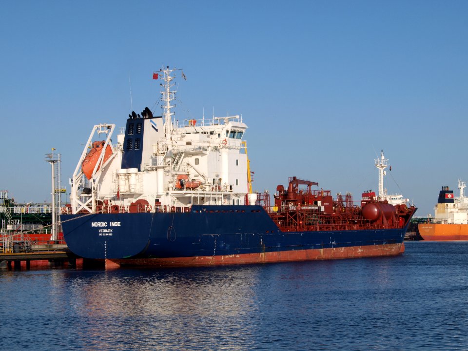 Nordic Inge, IMO 9294692 at Port of Amsterdam
