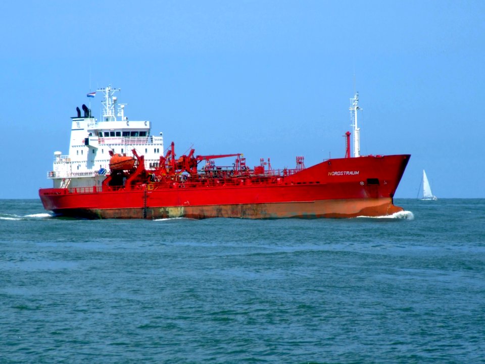 Nordstraum p1 approaching Port of Rotterdam, Holland 08-Jul-2007