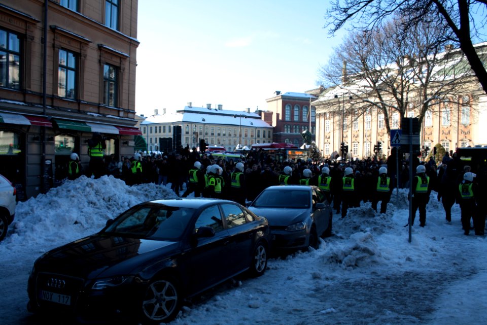 Nordiska Motståndsrörelsen Demonstration 2016 40
