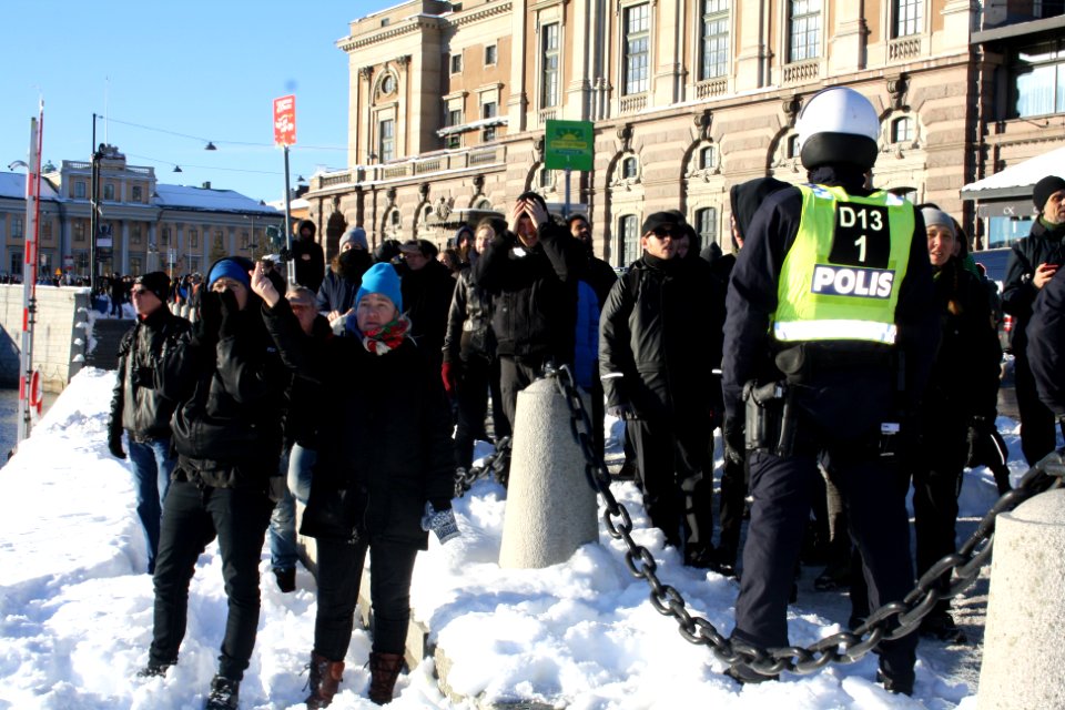 Nordiska Motståndsrörelsen Demonstration 2016 30