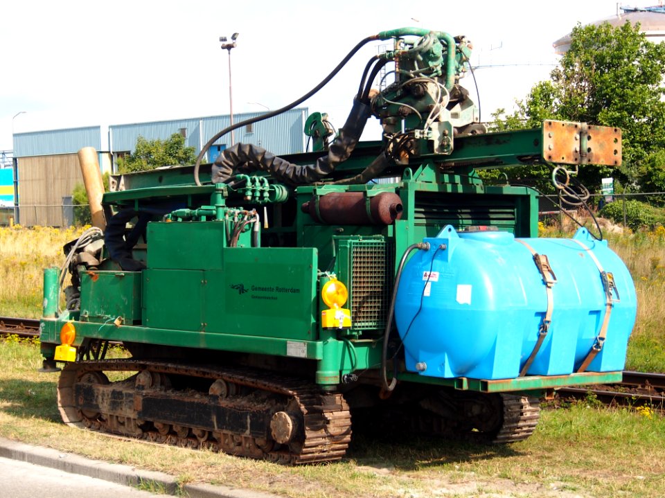 Nordmeyer DSB1, Seilwinde BW3000, Gemeente Rotterdam gemeentewerken, foto 9