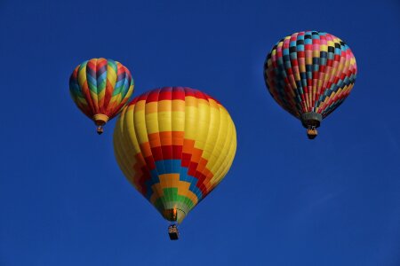 Sky colorful flight