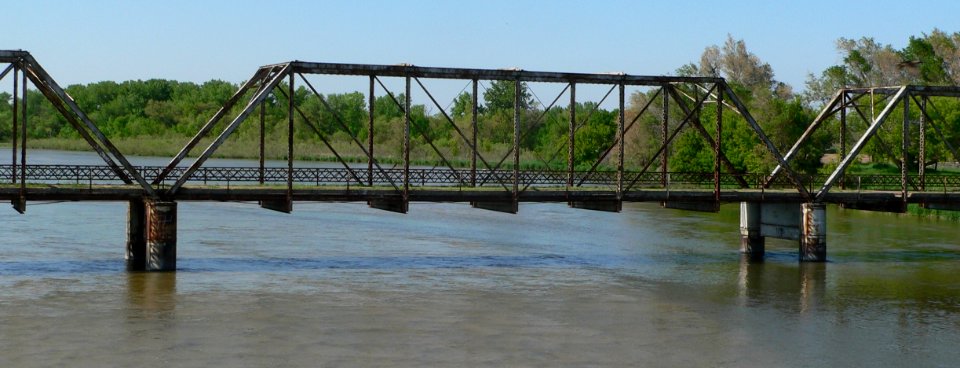 North Loup bridge (806 Rd) middle span 1