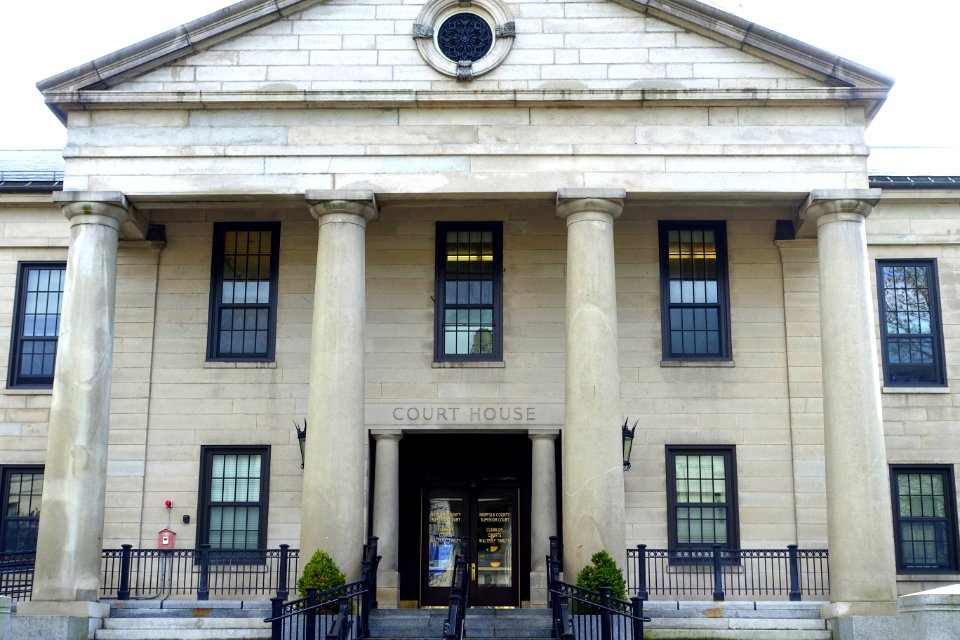 Norfolk County Courthouse - Dedham Massachusetts - DSC04363