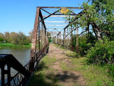 North Loup bridge (806 Rd) from W 1
