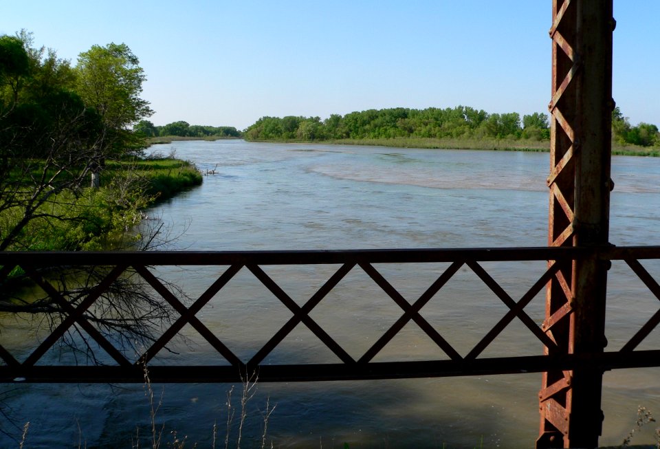 North Loup bridge (806 Rd) view US 1