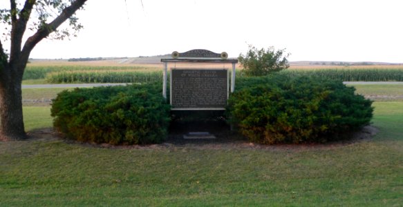 North America geodetic center - historical marker 1