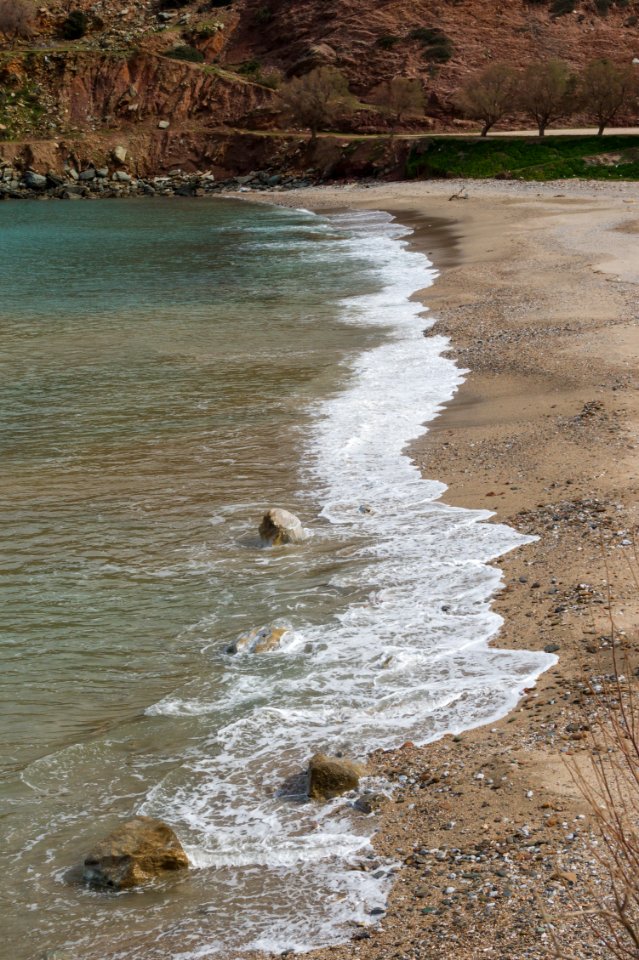 Northern coast Crete beach detail