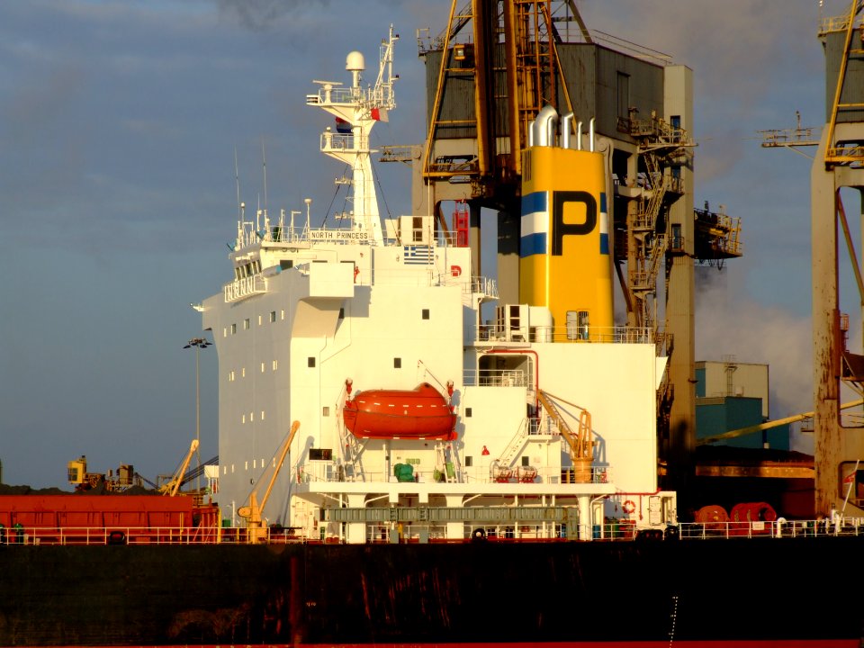 North Princess IMO 9123128, IJmuiden, Port of Amsterdam 27Dec2008 pic-10