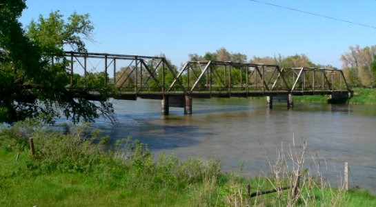 North Loup bridge (806 Rd) from SW 2