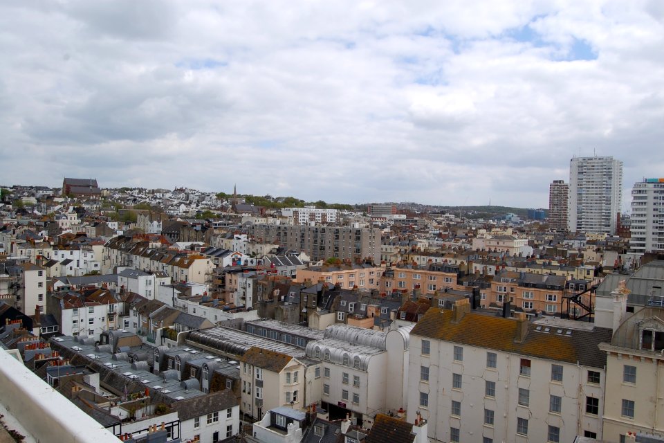 Northeastward view across Brighton (May 2019, seen from Embassy Court) (3)