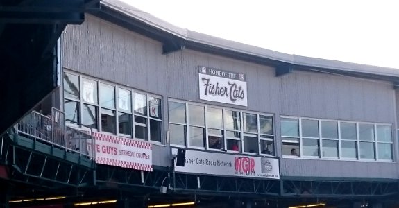 Northeast Delta Dental Stadium - press box