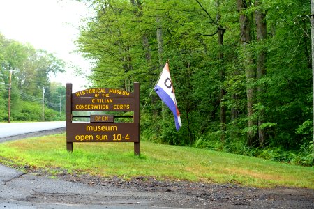Northeast States Civilian Conservation Corps Museum - Shenipsit State Forest - Stafford Springs, Connecticut - DSC04241