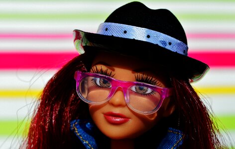 Eyes glasses hat