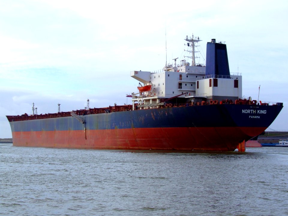 North King - IMO 7917862 - Callsign 3FXE6 - p1 at Port of Amsterdam, Holland 27-Jan-2007