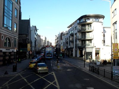 Northward view along West Street, Brighton (January 2010)