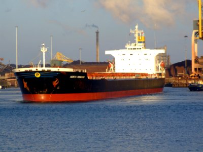 North Princess IMO 9123128, IJmuiden, Port of Amsterdam 27Dec2008 pic-4