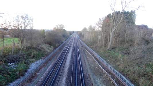 Northern Line Embankment, High Barnet