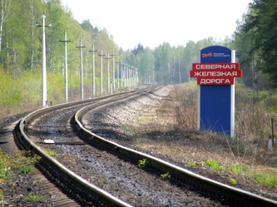 Northern Railway, near Novki