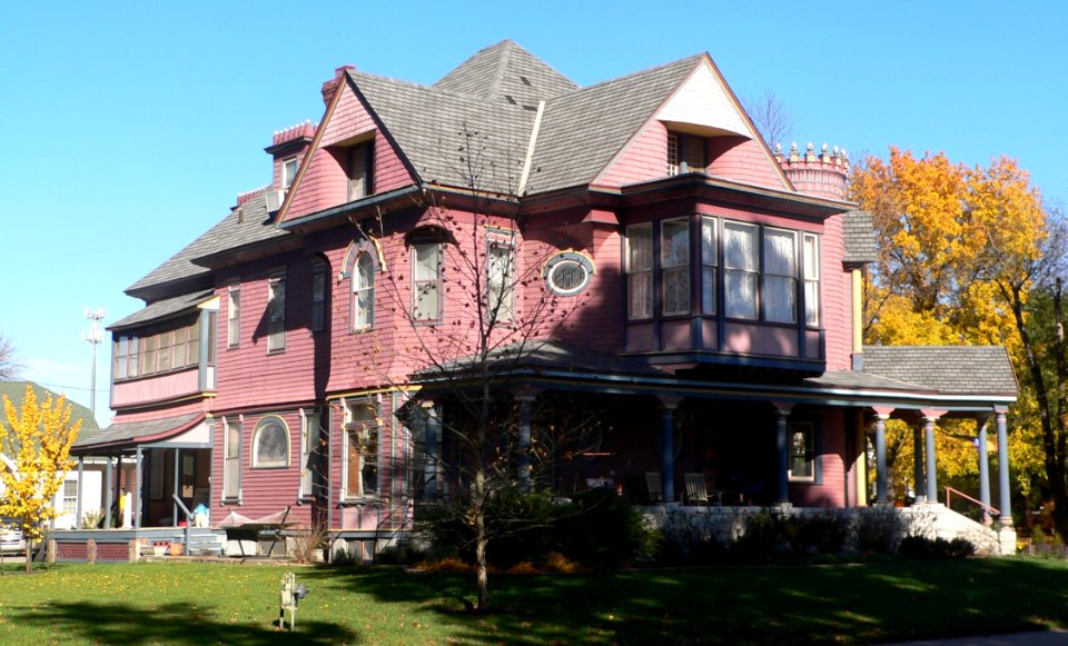 Northrup house, Iola, KS, from SW 1