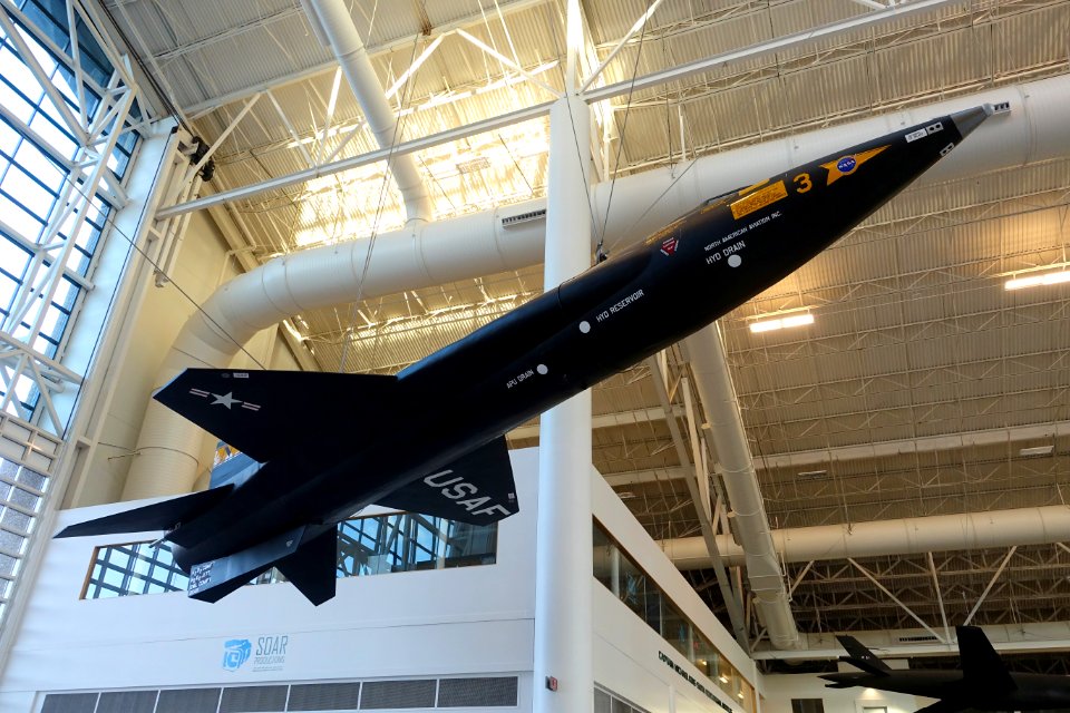 North American X-15 mockup, 1958 - Evergreen Aviation & Space Museum - McMinnville, Oregon - DSC01050