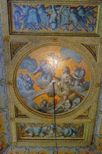 North Hall ceiling - Stowe House - Buckinghamshire, England - DSC07097